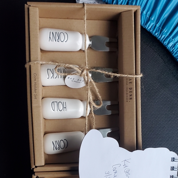 Rae dunn white corn forks - Picture 1 of 1